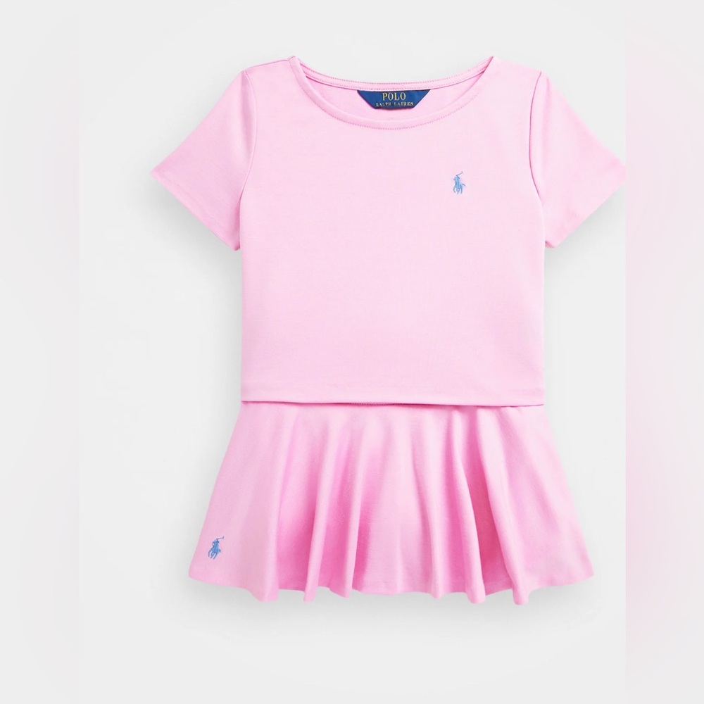 Polo - Ponte Boxy Tee & Skort Set